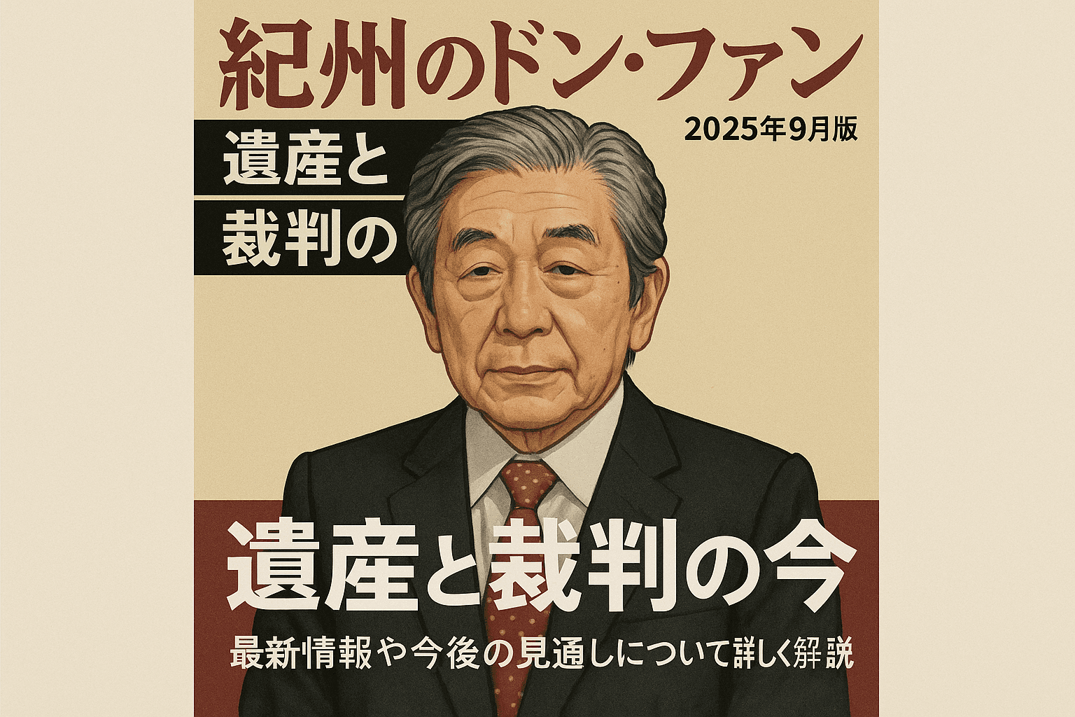 "紀州のドン・ファン"遺産と裁判の今（2025年9月版）